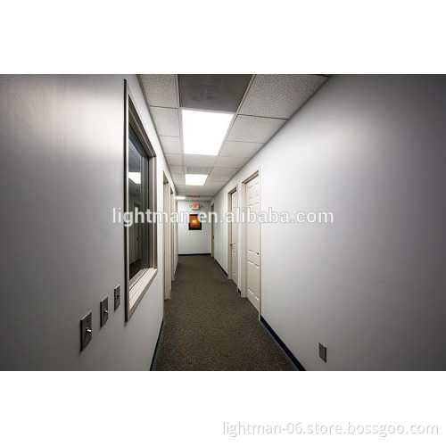 2'*4' UL /DLC downlight dimmable led flat panel lighting